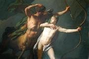 Baron Jean-Baptiste Regnault The Education of Achilles oil painting